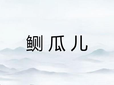 鲗瓜儿