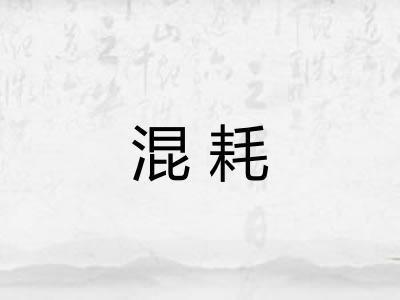 混耗