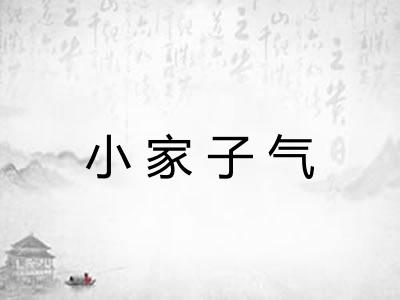 小家子气