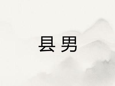 县男
