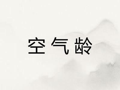空气龄