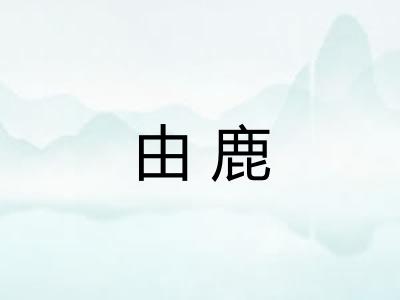 由鹿