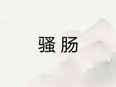 骚肠