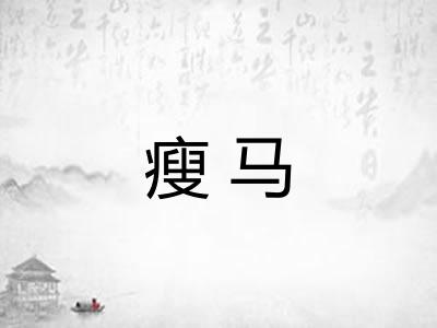 瘦马