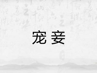 宠妾