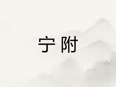 宁附