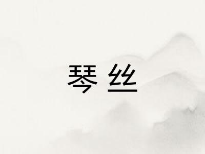 琴丝