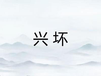 兴坏