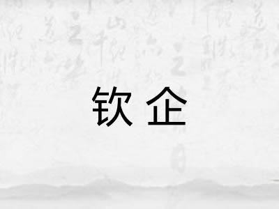 钦企