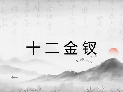 十二金钗