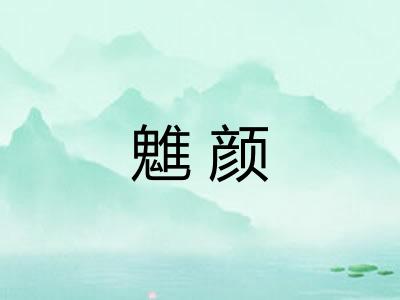 魋颜