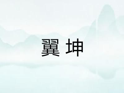 翼坤