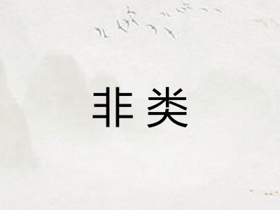非类
