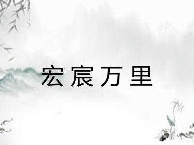 宏宸万里