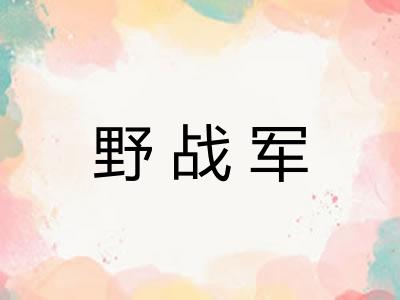 野战军