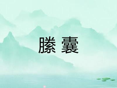 縢囊
