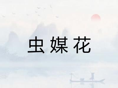 虫媒花