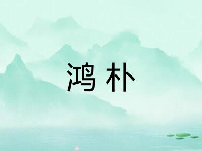 鸿朴