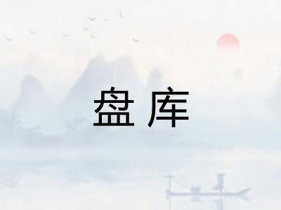 盘库