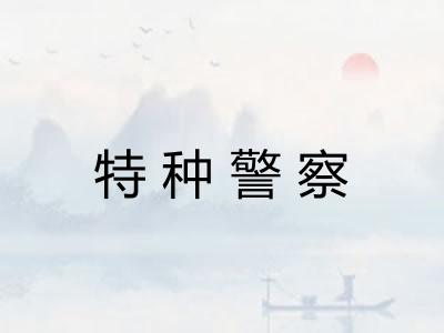 特种警察