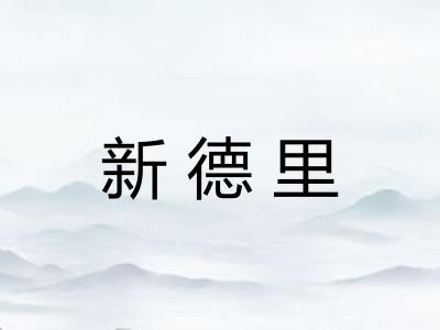 新德里
