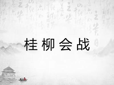 桂柳会战
