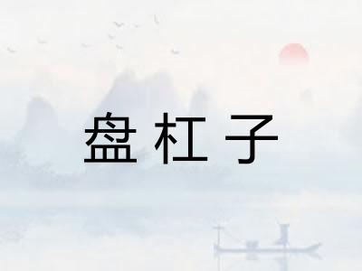 盘杠子