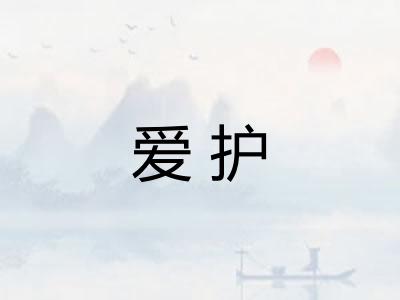 爱护