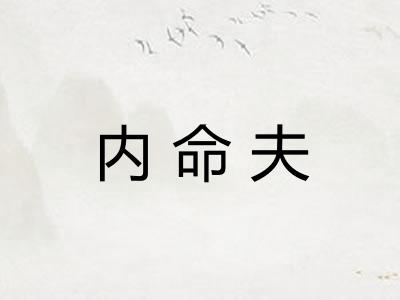 内命夫