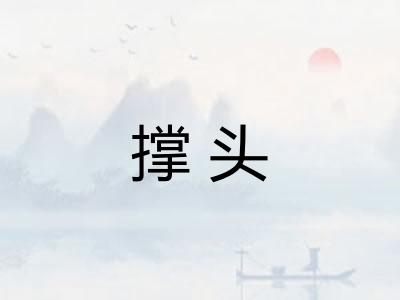 撑头