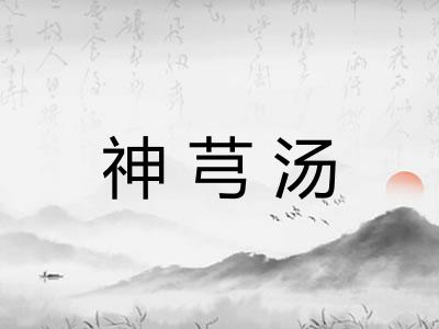 神芎汤