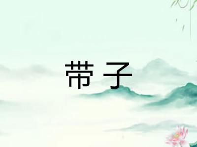 带子