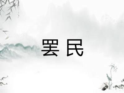 罢民