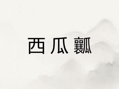 西瓜瓤