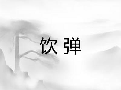饮弹