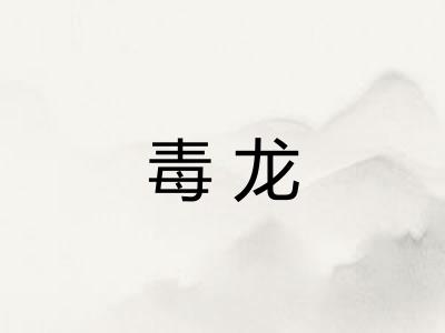 毒龙