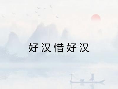 好汉惜好汉
