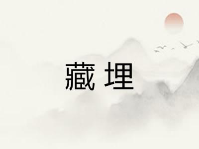 藏埋