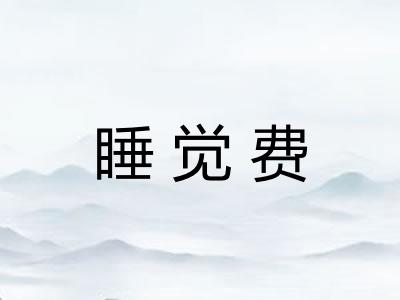 睡觉费