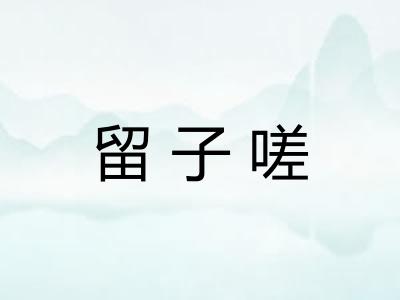 留子嗟
