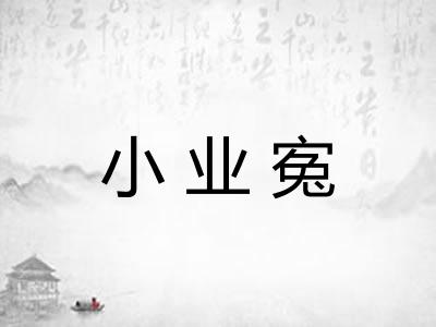 小业寃