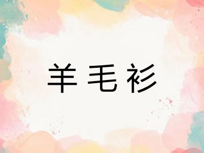 羊毛衫 羊毛衫