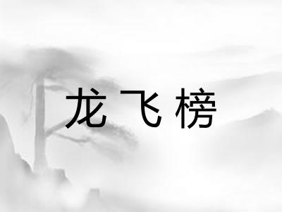 龙飞榜