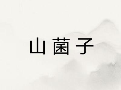 山菌子