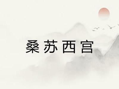 桑苏西宫