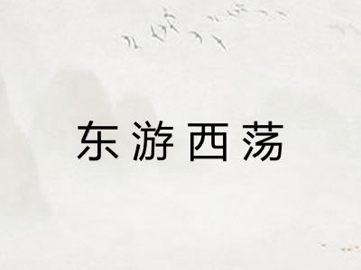 东游西荡