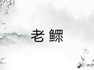 老鳏