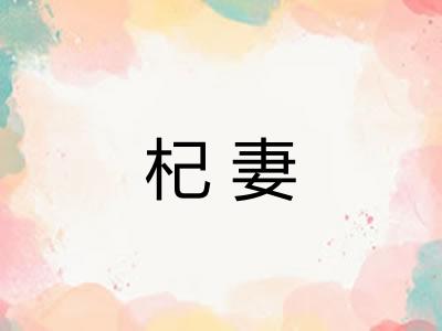 杞妻