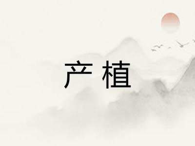 产植