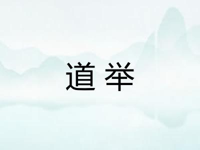 道举